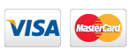 Vi tager Visa & MasterCard